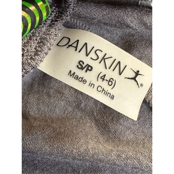 Danskin Open Front Dark Grey Duster Cardigan Sz Small - Picture 4 of 8